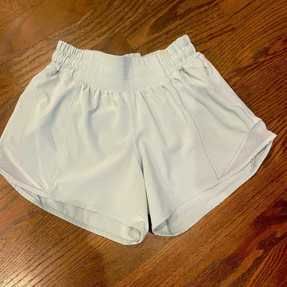 Lululemon Mint Hotty Hot Shorts.  Size 2 Tall.  2.5” inseam (length)